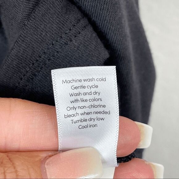 ATHLETA Black Asymmetrical Tank Size XSP - Picture 8 of 10